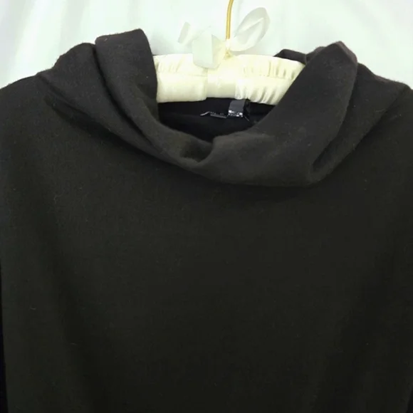 ( Theory ) Soft Merino Wool Cowl Neck Dress - Picture 2 of 8